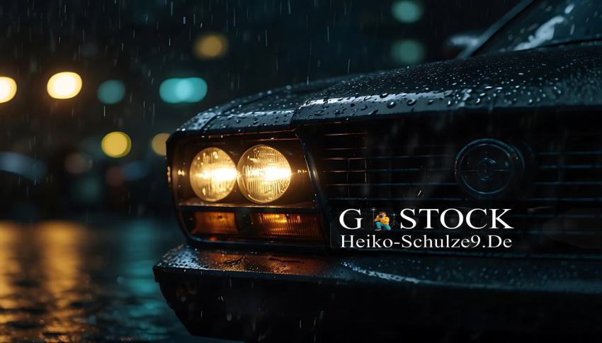 Detailaufnahme im Regen Moody 0