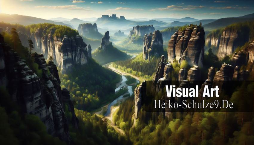 Sächsischen Schweiz  Kreidezeit 01