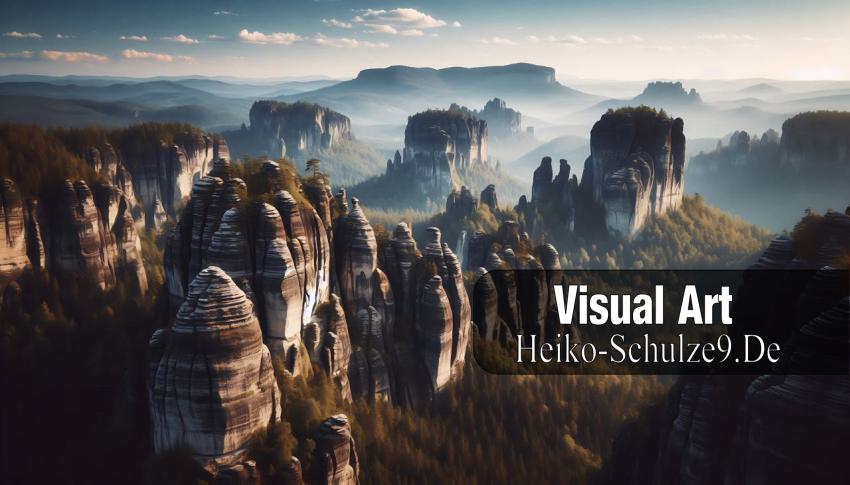 Sächsischen Schweiz  Kreidezeit 02