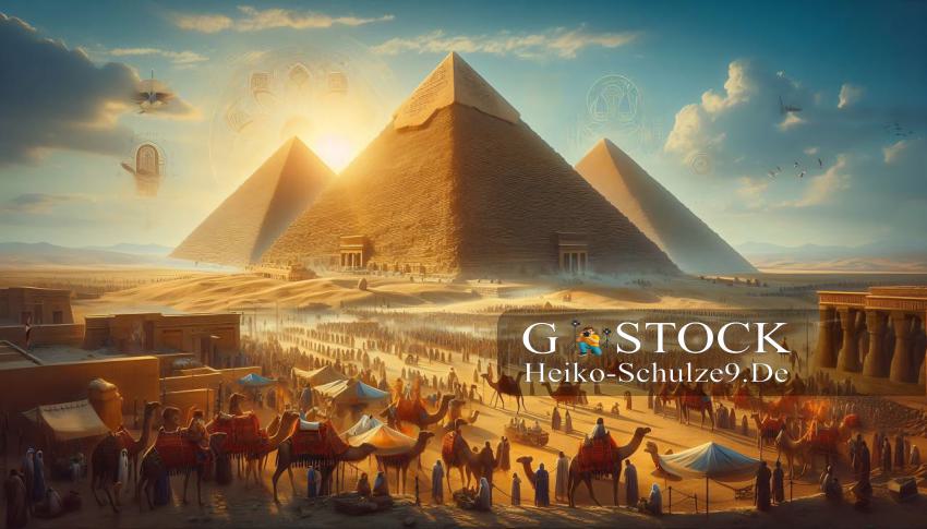 Pyramiden von Gizeh 400v.c.