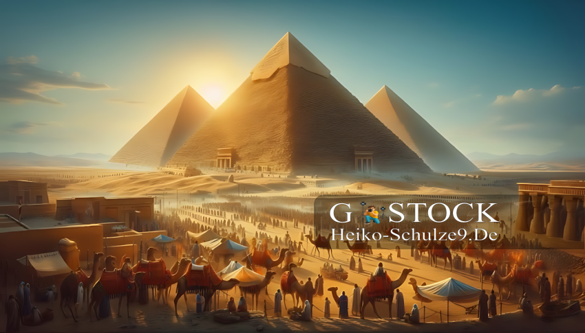 Pyramiden von Gizeh 400v.c.