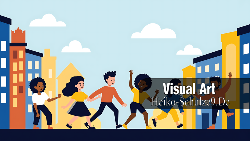 Happy people of diverse ages