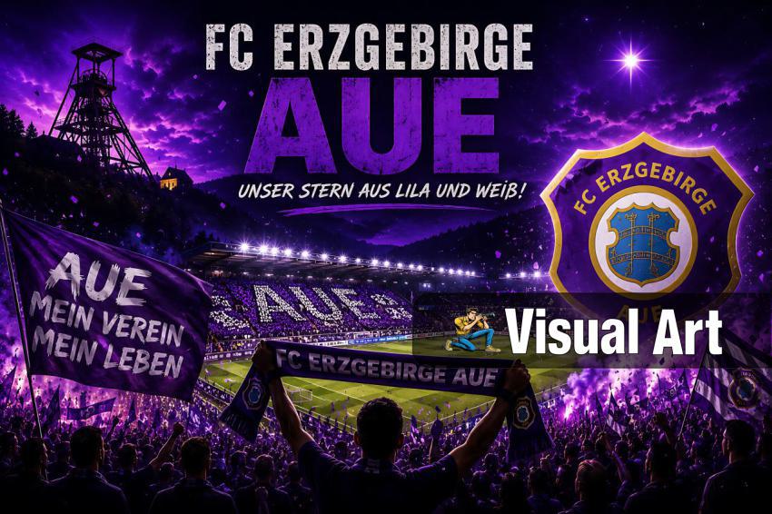 FC Erzgebirge Aue Fan-Grafik