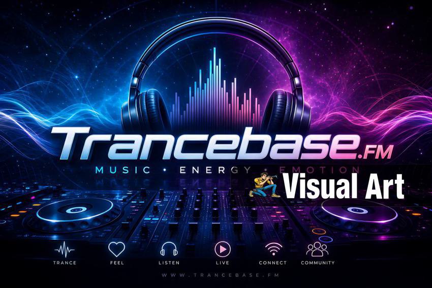 Trance Musik DJ Event Hintergrund