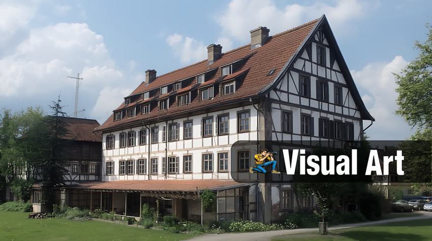 Historisches Fachwerkhaus mit roten Ziegeln - Foto von Heiko Schulze