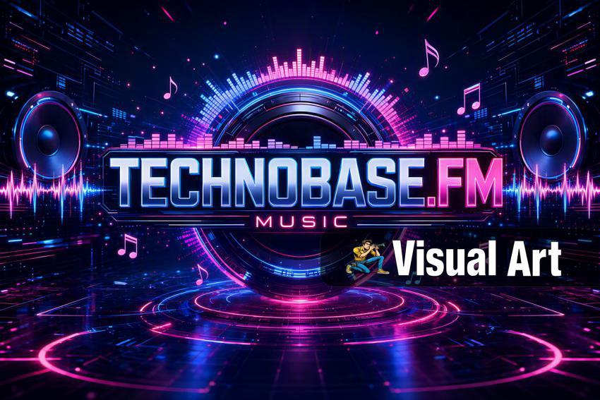 Technobase.FM Neon Musik Hintergrund - Foto von Heiko Schulze